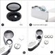 thumbnail image 4 of Lupa plegable 40X, lupa de joyería iluminada de metal completo, lupa de joyero plegable de bolsillo portátil con luz LED y ultravioleta para colección de sellos de monedas de diamantes de joyería, 4 of 5