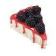 thumbnail image 3 of Rebanada de pastel artificial, pastel de postre falso, modelo de exhibición de pastel, rebanada de pastel falsa para decoración de cocina casera, Estilo A, 3 of 8