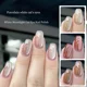 thumbnail image 2 of Esmalte de uñas en gel semipermanente con efecto ojo de gato, magnético, de color nude, con purpurina brillante, para decoración de uñas, con LED y UV, 2 of 5