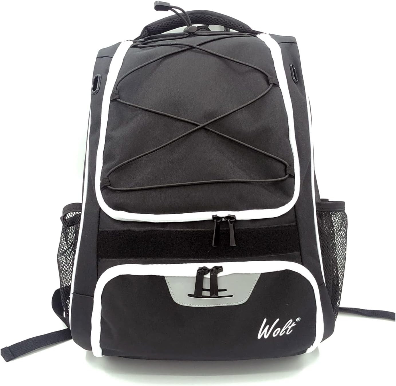 WOLT | Youth Baseball Bag Backpack for Boys Baseball Backpack New Outdoor Baseball Equipment Bag Black