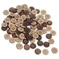 thumbnail image 6 of LYTMENT 100pcs Vintage Buttons for DIY Sewing and Crafting Decorative Coconut Shell Button for Clothes Shoes and Bags Garments Buttons, 6 of 8