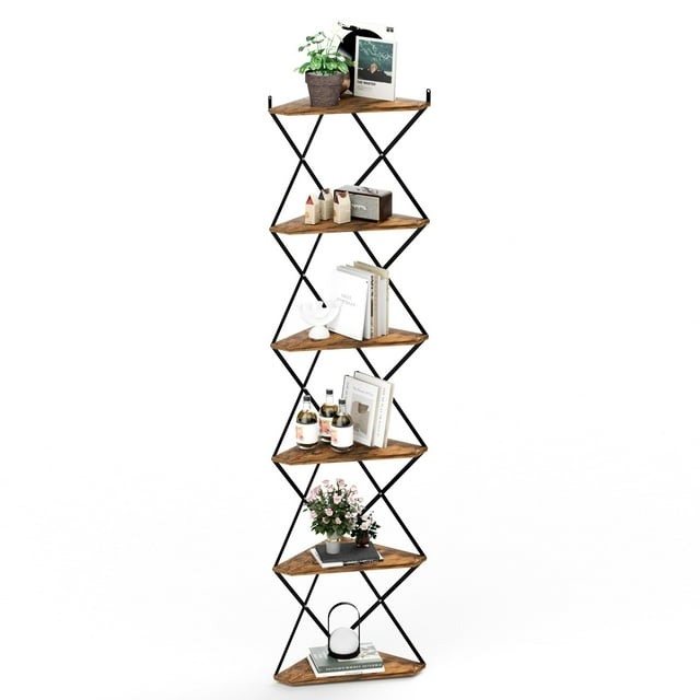 Esquina industrial de pared Shelf IRCPEN de 6 niveles