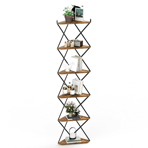 Esquina industrial de pared Shelf IRCPEN de 6 niveles