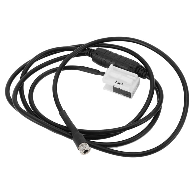 Cable de adaptador de audio AUX único para BMW, arnés de radio estéreo conveniente