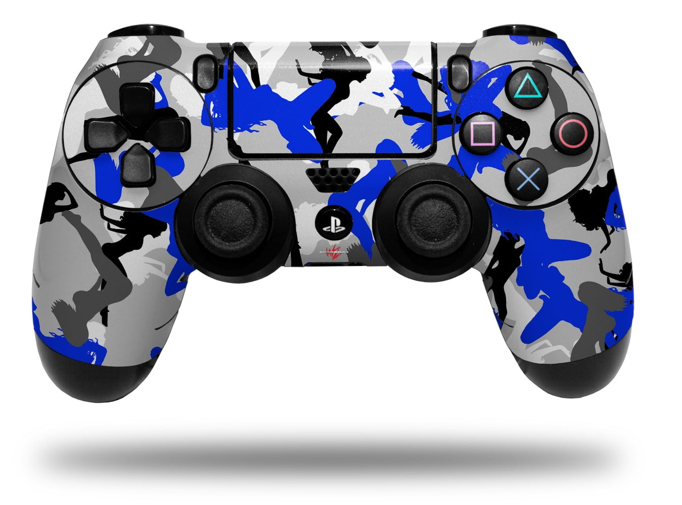 ps4 dualshock controller blue camo