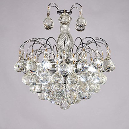 Monalisa Gallery Crystal Chandeliers Semi Flush Mount Ceilling