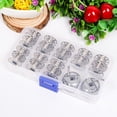 thumbnail image 3 of MasteelfCA 3Pcs Sewing Machine Bobbin Cases Portable Sewing Machine Part Supplies (Silver), 3 of 8