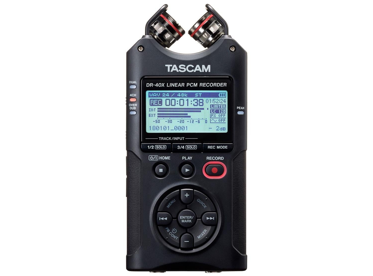 ■★TASCAM DR-40 美品 +etc. DR-40 | Handheld 4-track Recorder | TASCAM | International Website