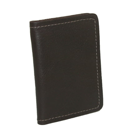 CTM® Men&#39;s Leather Money Clip BiFold Front Pocket Wallet - 0