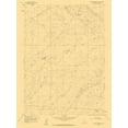 thumbnail image 2 of USGS 12x14 White Modern Wood Framed Museum Art Print Titled - Gaylord Reservoir Wyoming Quad - USGS 1959, 2 of 4