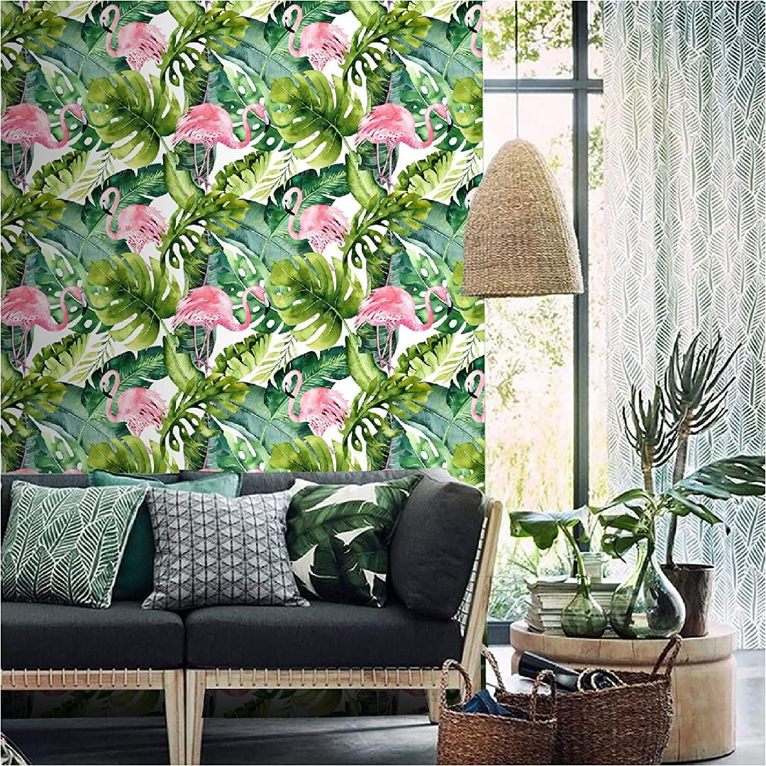 Buy Peel and Stick Pink Flamingo Wallpaper Removable Animal Online in India   Etsy