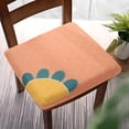 thumbnail image 6 of 1 Pack Memory Foam Chair Cushions for Dining Chair, maho Memory Cotton Car Cushion Office Lunch Relaxation Cushion Tetragonum Cushion Slow Elastic Cushion, 6 of 7