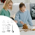 thumbnail image 5 of weibbin Stainless Steel Cutter Shapes Set, Vegetable, Fruit, Mini Pie, Doughnut/Donut, Sandwich, Biscuits, Cookie Metal Easter Fun Cutter Model, for Baking&Decorative Food, Kids, 5 of 5