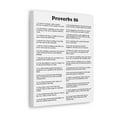 thumbnail image 2 of Scripture Walls Proverbs 26 Chapter White Bible Canvas Christian Wall Art Ready to Hang Unframed, 2 of 13