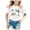 White, variant on NLOMOCT Toddler Girls T Shirts Kid Toddler Girls Halloween T-Shirts Bow Shirt T-Shirts, Girls Short Sleeve Tees Tops Fashion Halloween Tops,Red,10-11 Years