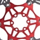 thumbnail image 5 of Pastillas de freno de disco para bicicleta de montaña de 6 pernos y 160 mm de color rojo para un mejor rendimiento en el ciclismo, 5 of 8