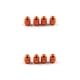 thumbnail image 1 of Riwesomey 4 Uds tapas de vástago de válvula de rueda componentes de repuesto profesionales accesorios de cubierta ruedas de coche a prueba de Naranja 2piezas, 1 of 6
