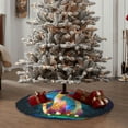 thumbnail image 4 of Defioc Magic Mushrooms ,Fireflies for Christmas Tree Skirt Snowman Xmas Tree Skirt Farmhouse Christmas Decorations Tree Mat for Holiday Party Decor-30", 4 of 6