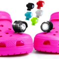 thumbnail image 2 of Faros para luces Croc, accesorios de decoración, dijes para zapatos, Pin para Croc Fit, dijes para Jeans, venta al por mayor, 2 of 4