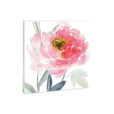 Vivid Flower Fuchsia Floral 10 x 10 Wood Tabletop Sign Plaque