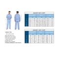 thumbnail image 4 of Amaxer Men's Cotton Notch Collar Pajama Set, Long Sleeve & Long Pants, Lightweight Breathable Loungewear, S-3XL, 4 of 6