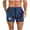 Navy, variant on Clearance Mens Shorts, Man Printing Casual Sports Running Training Pocket Drawstring Shorts