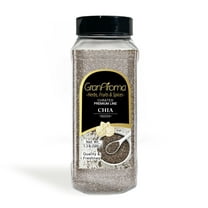 GranAroma Chia Seeds, 1.3 lb, Garnish & Additive, Versatile Seeds, Slightly Nutty