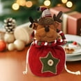 thumbnail image 6 of CuiLiyq Christmas Gift Bags with Drawstrings, Xmas 3D Reusable Goody Bags for Christmas Party Favor Wrapping Supplies Bulk (Reindeer), 6 of 6