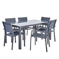 thumbnail image 2 of Set de Comedor para Exterior Naterial 1 Mesa +6 Sillas Modelo Lyra II + Sillas Orion Beta II, 2 of 5