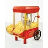 Nostalgia KPM508 Vintage 2.5-Ounce Tabletop Kettle Popcorn Maker, Makes 10 Cups of Popcorn - Red