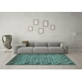 thumbnail image 3 of Ahgly Company Indoor Rectangle Southwestern Light Blue Country Area Rugs, 8' x 10', 3 of 4