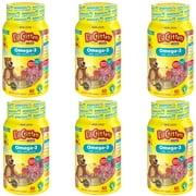 L'il Critters Omega-3 Gummy Fish, 360 Count (6x60ct)