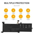 thumbnail image 2 of L16M2PB2 L16C2PB2 L16M2PB3 Laptop Battery for Lenovo IdeaPad 330 320 S145 330-15IKB 330-15AST 320-17IKB S145-15AST S145-15IWL S145-14IWL L16L2PB2 L16L2PB1 L16L2PB3 L16S2PB1 L17M2PB7 L17L2PF1, 2 of 10