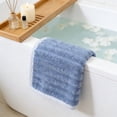 thumbnail image 4 of Tyidzon Premium Towels, Ultra Soft Thickened Hand Towels for Bathroom, Coral Fleece Highly Absorbent Face Towels for Bath Gym Shower(Blue, 15x31"), 4 of 7