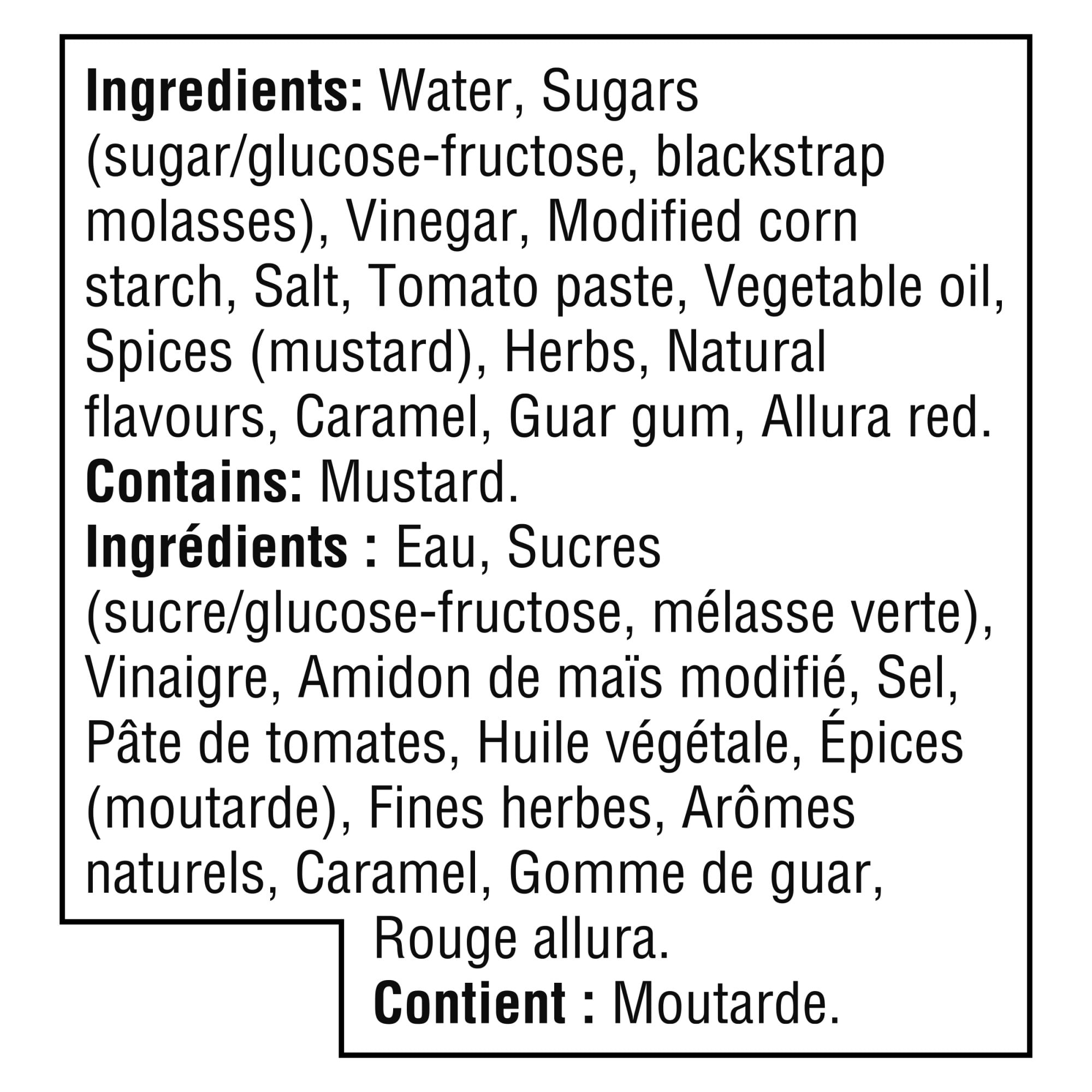 Kraft BBQ Sauce, Original, Casein-Free