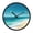 Beautiful Beach, variant on Indoor 12' Voice-Activated Luminous Decoration Wall Clock With LED Night Light Starlight
