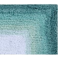 thumbnail image 5 of Better Trends 5 Piece Bathroom Rug Set, 100% Cotton, Extra Soft Tufted Bath Mat, Water Absorbent & Non Slip Bath Rug, (Turquoise) Torrent Collection, 5 of 6