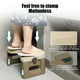 thumbnail image 5 of Accesorios de baño Taburete de inodoro Reposapiés Taburete plegable para uso doméstico Reposapiés plegable, 5 of 6