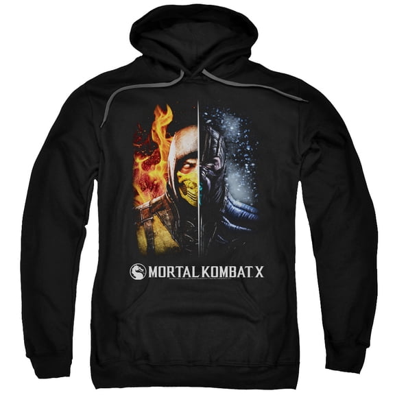 Mortal Kombat - Fire And Ice - Pull-Over Hoodie - XXXXX-Large