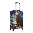 thumbnail image 6 of Salouo Night Sky Bald Eagle Pattern Travel Dust-proof Suitcase Cover, Softside Suitcase Protector Luggage Cover Protector for 18-32inch ,Not Included Suitcase, 6 of 8