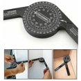 thumbnail image 1 of Miter Saw Protractor 7 Inch Aluminum Protractor Angle Finder, 1 of 5