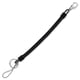 thumbnail image 5 of Seitruly Exquisitas correas elásticas de resorte, cordón de Clip para llavero, cuerda ajustable de moda, cordón elástico para hombre, negro Negro 10piezas, 5 of 5