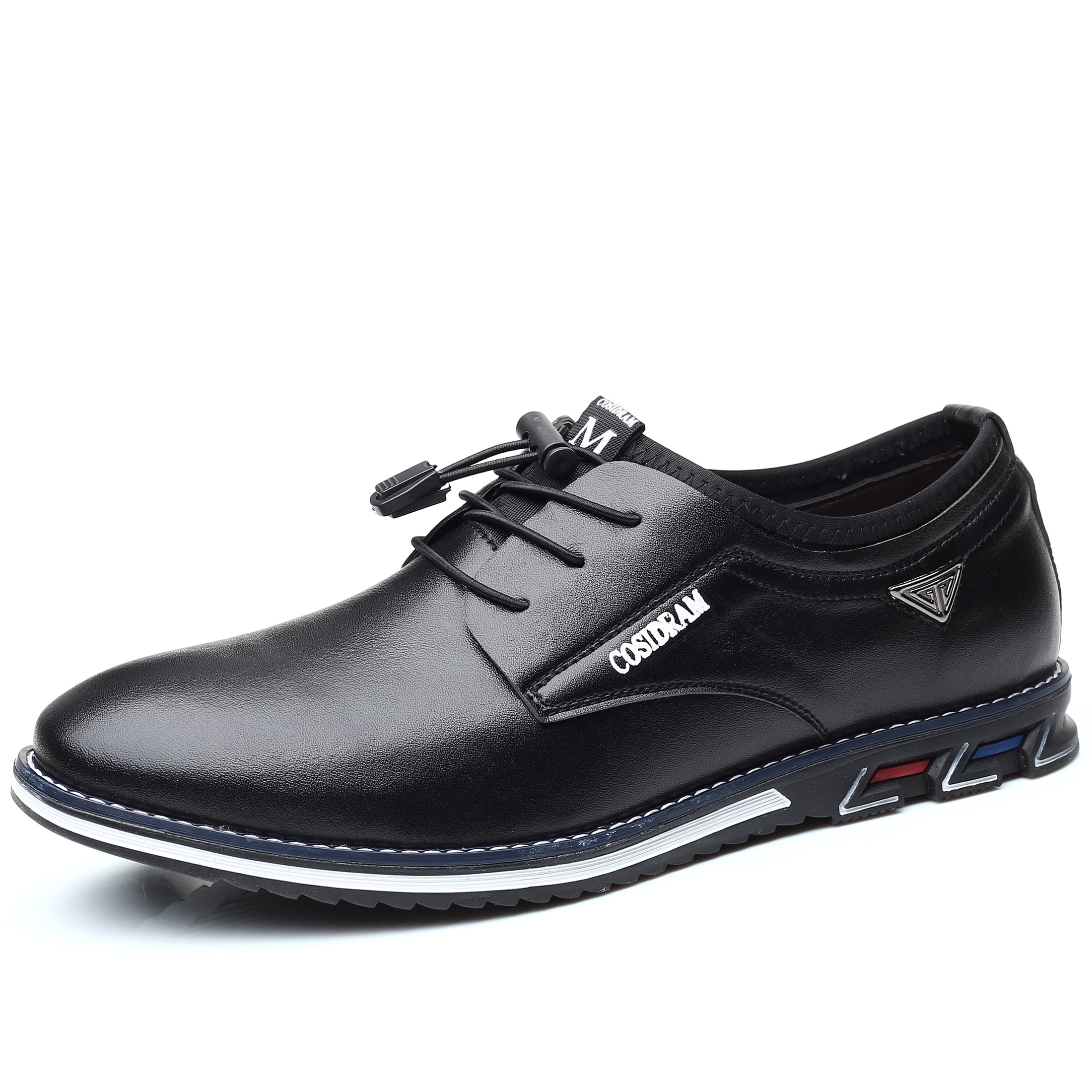 COSIDRAM Mens Casual Leather Shoes Men Loafers Business Slipon Shoes