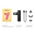 thumbnail image 4 of KICA Mini 2 Massage Gun Electric Body Muscle Massager Smart Physiotherapy Gun, Black, 4 of 4