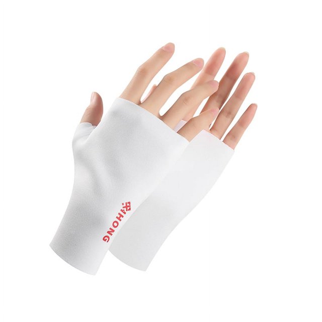Guantes cálidos de gamuza para mujer, de invierno, con boca de piel y terciopelo grueso, resistentes al viento, con pantalla táctil, para ciclismo