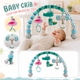 thumbnail image 3 of Kiddiway Happy Monkey Baby Clip-On Mobile for Travel - Cute Plushies, Plush Figurine, Baby Car & Stroller Toys, Soft Plush Sensory, Easy Clip-On, Crib Stroller Car Seat,b, 3 of 6