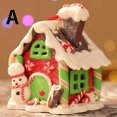 thumbnail image 1 of Christmas Gingerbread Small House Pendant Creative Xmas Tree Decorantions Hanging Ornament New Year Gift Home Decor 2023, 1 of 5