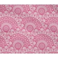 thumbnail image 4 of oneOone Cotton Flex Pink Fabric Semi Mandala Floral Sewing Fabric By The Yard Printed Diy Clothing Sewing Supplies 40 Inch Wide, 4 of 4