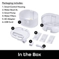 thumbnail image 5 of Geeni PetConnect Smart Fountain, 2.5 Liter Automatic Pet Water Dispenser for Cats & Dogs, 5 of 8