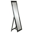 thumbnail image 1 of Black Satin Freestanding Full Length Mirror, 1 of 2